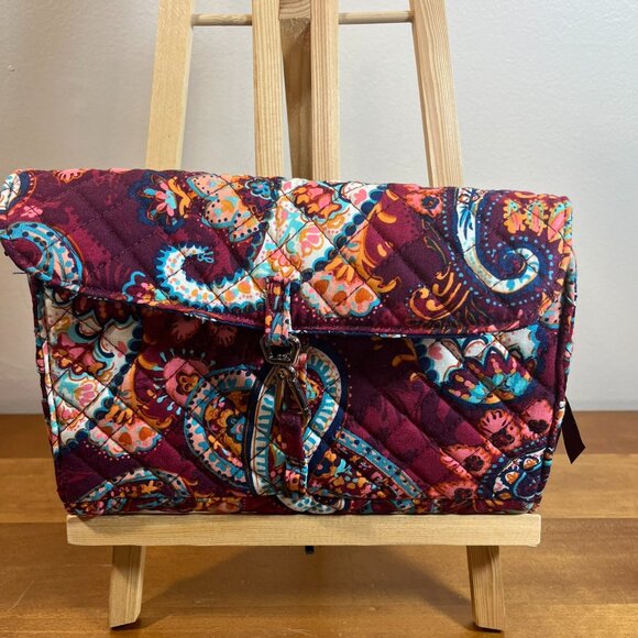 Vera Bradley Small Quilted Roll Up Travel Bag - Picture 1 of 4